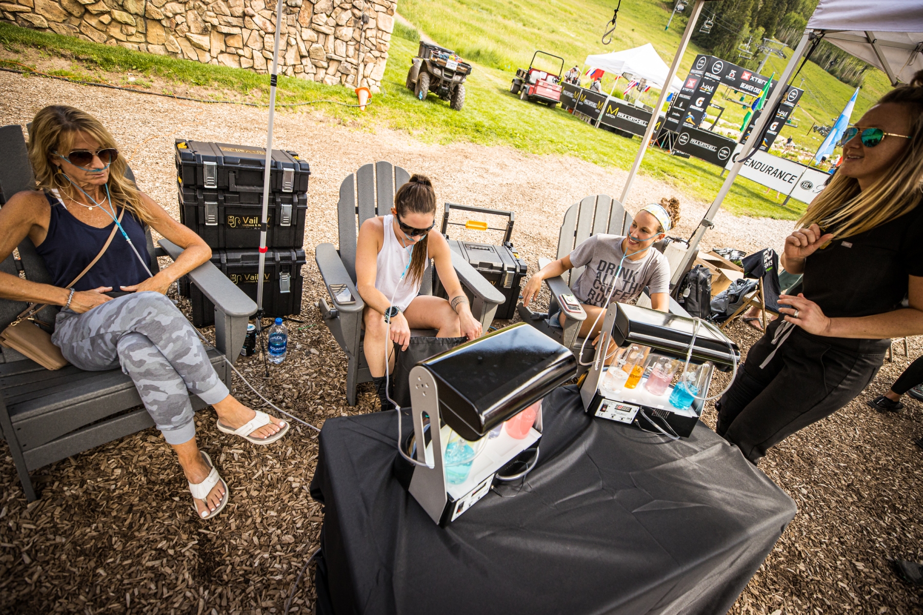 Event iV lounge setup