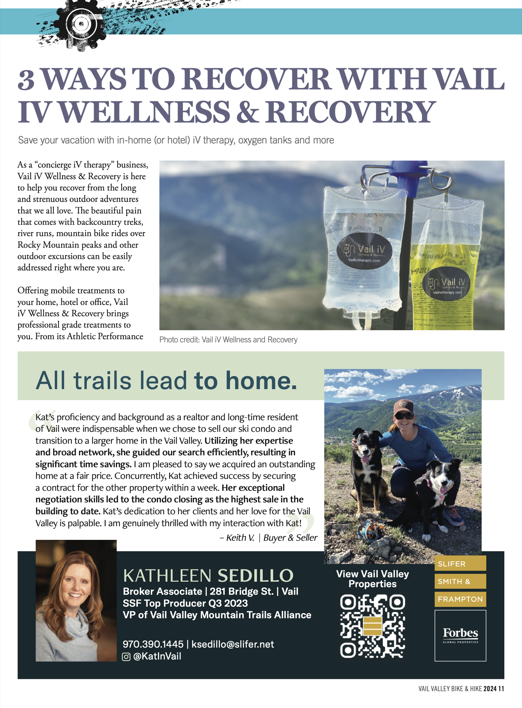 3 Ways to Wellness Vail IV Therapy