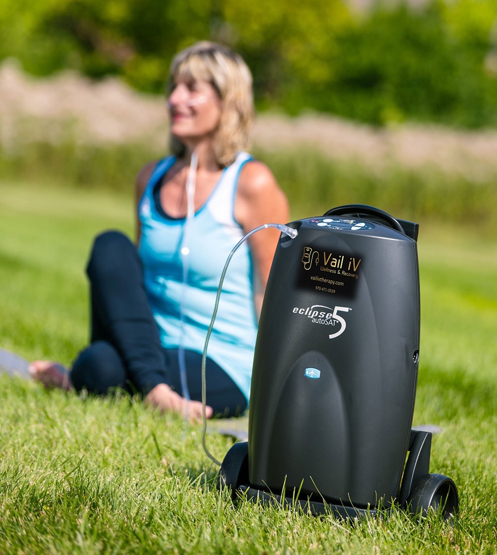 Oxygen rental setup and delivery - Vail iV Therapy